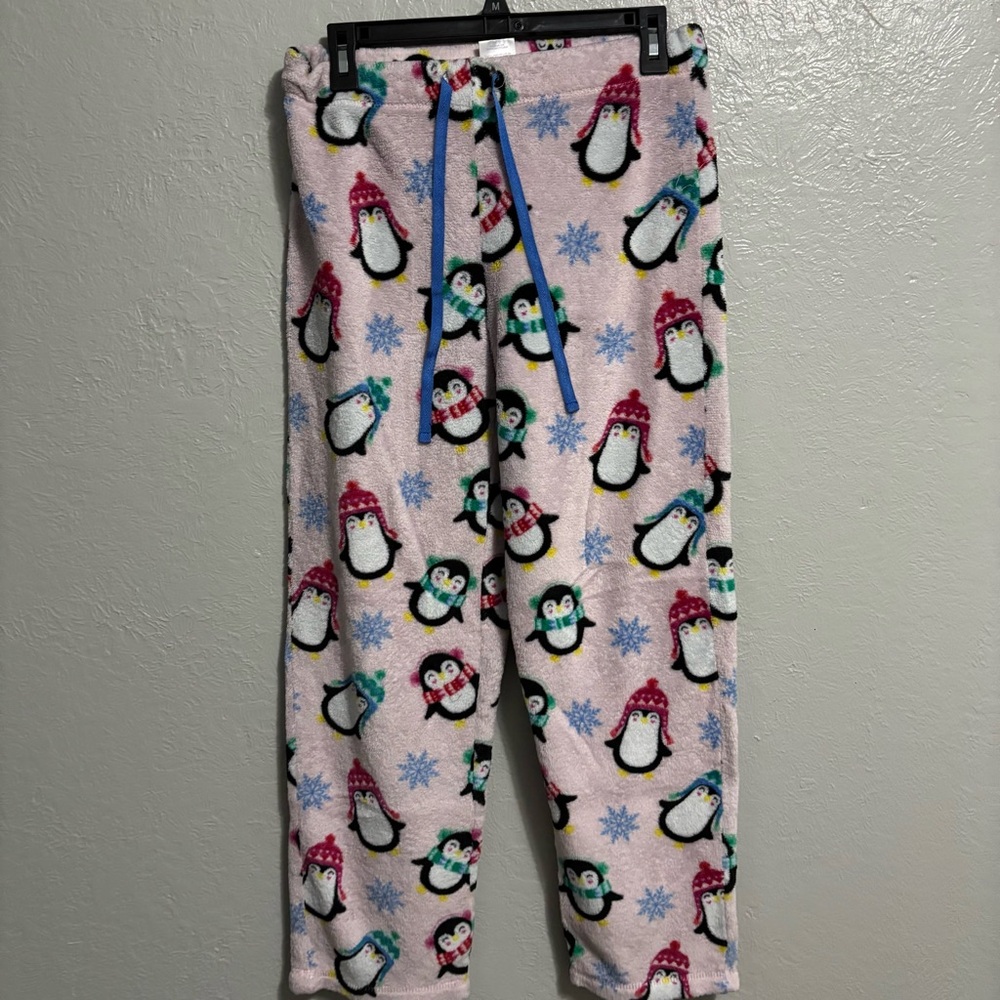 Secret Treasures Pink Penguin Pajama Pants